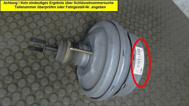 Foto: BREMSKRAFTVERSTÄRKER eines Mercedes-Benz Vaneo CDI 1.7 Cup