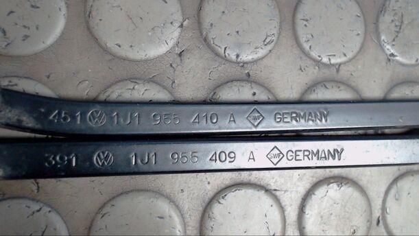 Foto: SCHEIBENWISCHERARME VORN eines VW Golf 1.9 TDI