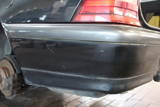 Foto: STOSSSSTANGE/ STOSSFÄNGER HINTEN eines Mercedes-Benz C 200 T