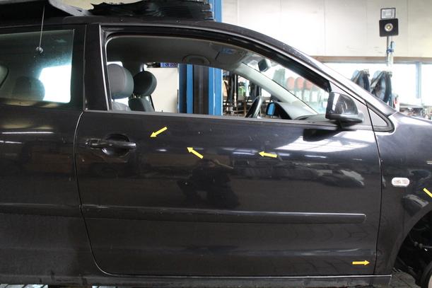 Foto: TÜR RECHTS (2/3-Türer) eines VW Polo 1.9 TDI