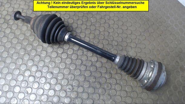 Foto: ANTRIEBSWELLE LINKS (7-G DSG) eines VW Touran 1.4 TSI EcoFuel CL