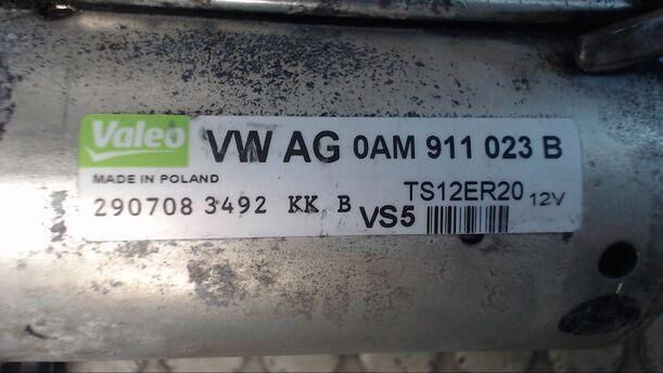Foto: ANLASSER / STARTER VALEO eines VW Touran 1.4 TSI EcoFuel CL