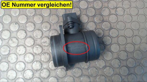 Foto: LUFTMASSENMESSER BOSCH eines VW Golf Variant 1.9 TDI CL