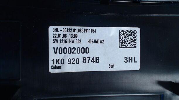Foto: TACHOEINHEIT eines VW Golf Variant 1.9 TDI CL