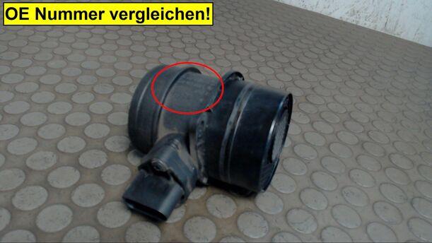 Foto: LUFTMASSENMESSER BOSCH eines VW Passat Variant 2.0 TDI CL