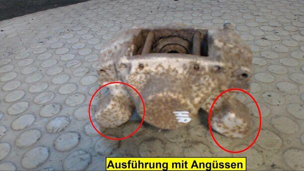 Foto: BREMSSATTEL HINTEN RECHTS eines Opel Vectra 1.8 Caravan