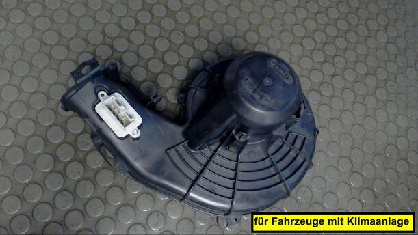 Foto: HEIZUNGSGEBLÄSE eines Opel Meriva 1.4