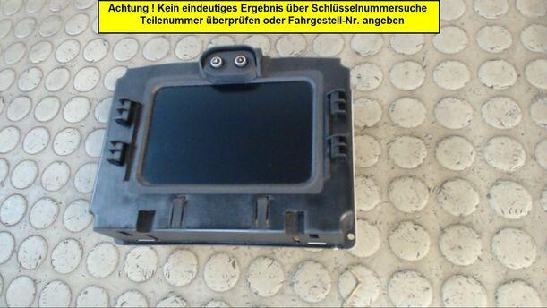 Foto: INFO DISPLAY eines Opel Zafira 2.0 DTI