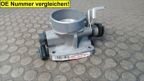Foto: DROSSELKLAPPENSTUTZEN eines Ford Ka
