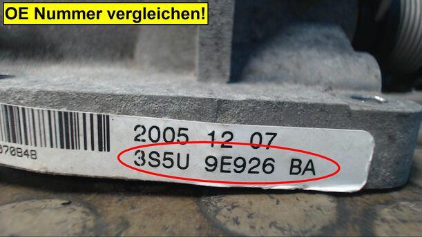 Foto: DROSSELKLAPPENSTUTZEN eines Ford Ka