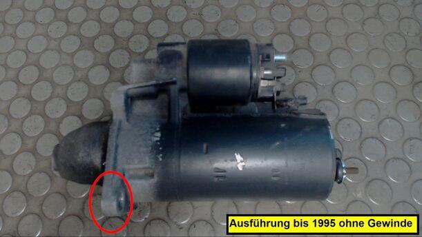 Foto: ANLASSER / STARTER BOSCH eines BMW 318i CL