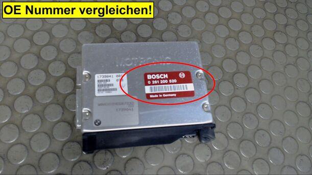 Foto: STEUERGERÄT EINSPRITZANLAGE eines BMW 318i
