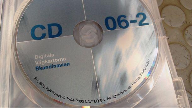 Foto: NAVI CD ROAD MAP SKANDINAVIEN 06-2 eines BMW 525i touring GL