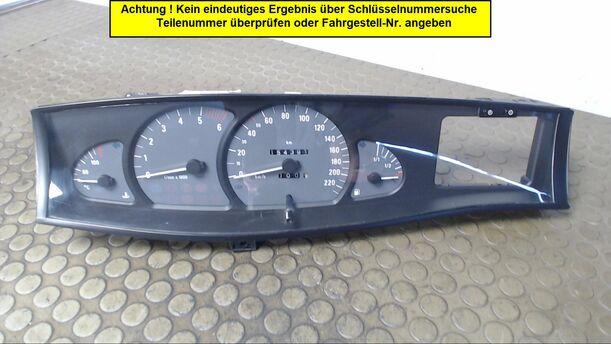 Foto: TACHOEINHEIT eines Opel Omega Caravan 2.5 TD GL