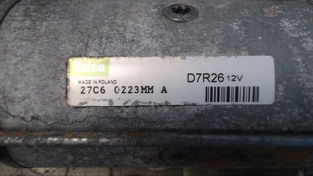 Foto: ANLASSER / STARTER VALEO eines Peugeot Boxer HDi 290 C Cup