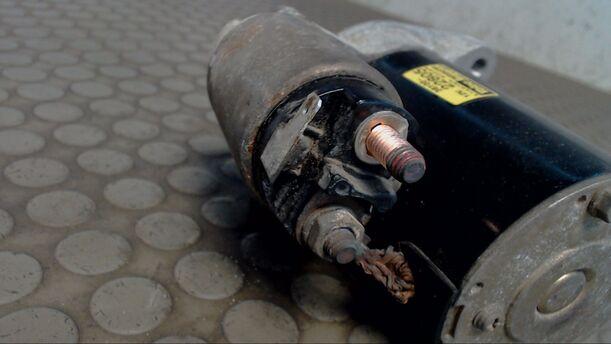 Foto: ANLASSER / STARTER VALEO eines Hyundai Accent 1.3i SLX