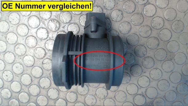 Foto: LUFTMASSENMESSER BOSCH eines Mercedes-Benz E 240 T
