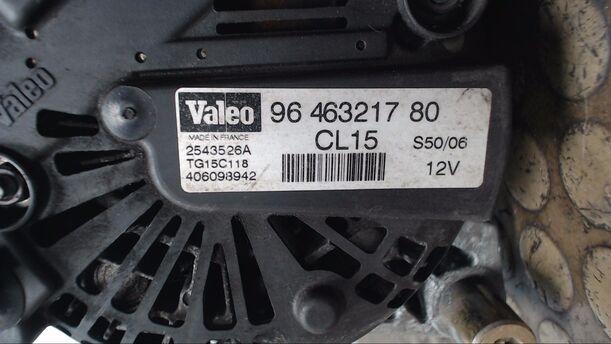 Foto: LICHTMASCHINE VALEO eines Citroen C8 2.0 HDi