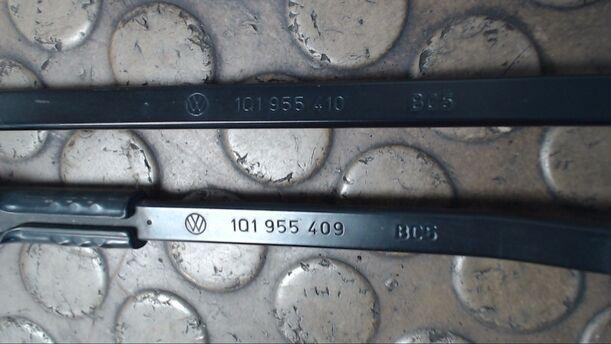 Foto: SCHEIBENWISCHERARME VORN eines VW Golf 1.9 TDI