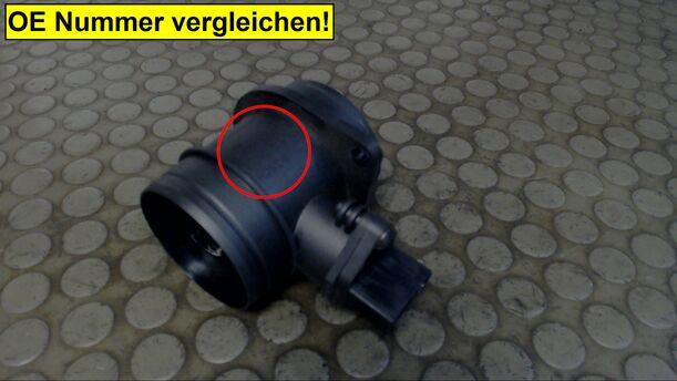 Foto: LUFTMASSENMESSER BOSCH eines Skoda Octavia 1.9 TDi