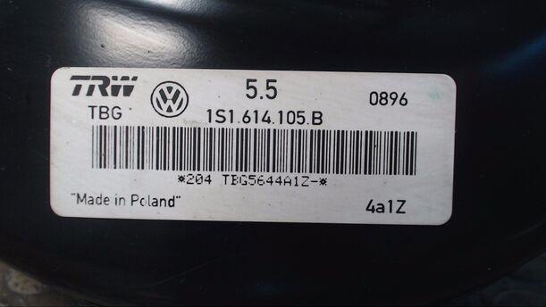 Foto: BREMSKRAFTVERSTÄRKER eines VW up! BlueMotion Technology groove up!