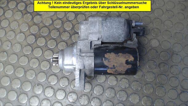 Foto: ANLASSER / STARTER BOSCH eines Seat Ibiza 1.2 12V