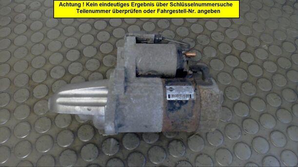 Foto: ANLASSER / STARTER eines Nissan Almera 1.4 GLSi