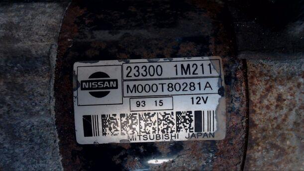 Foto: ANLASSER / STARTER eines Nissan Almera 1.4 GLSi