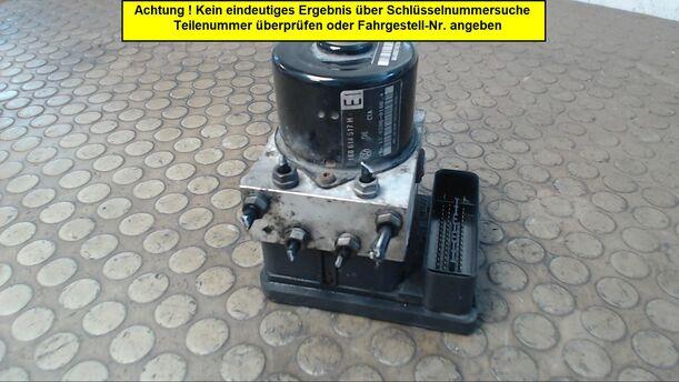 Foto: HAUPTBREMSAGGREGAT ABS eines VW Touran 1.9 TDI