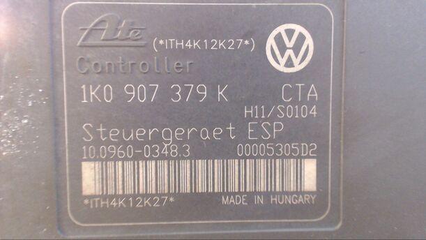 Foto: HAUPTBREMSAGGREGAT ABS eines VW Touran 1.9 TDI