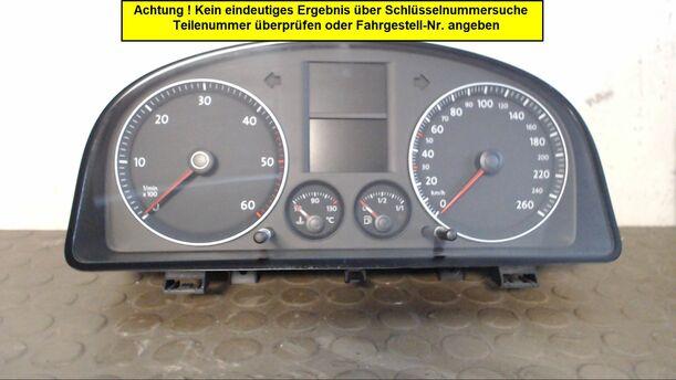 Foto: TACHOEINHEIT eines VW Touran 1.9 TDI