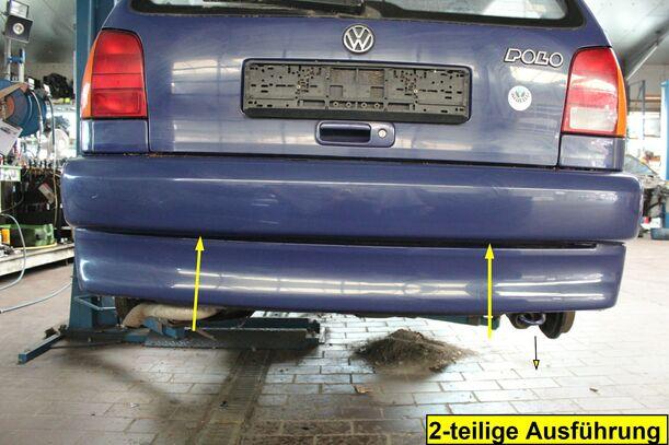 Foto: STOSSFÄNGER OBERTEIL HINTEN eines VW Polo 50 groove up!