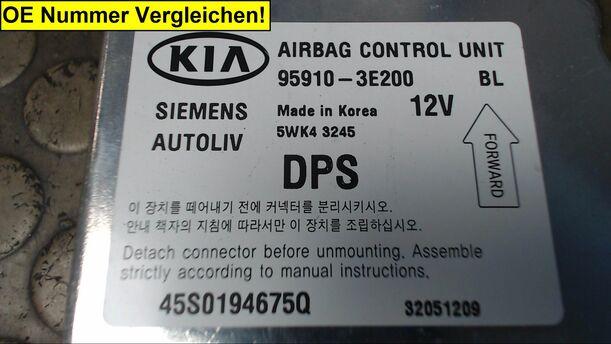 Foto: STEUERGERÄT AIRBAG eines Kia Sorento 2.5 CRDi GL
