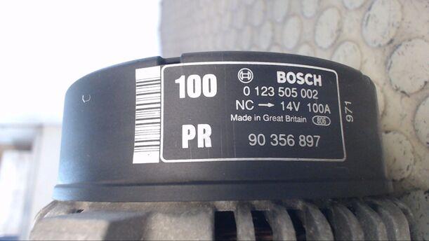 Foto: LICHTMASCHINE eines Opel Vectra 1.8 Caravan groove up!