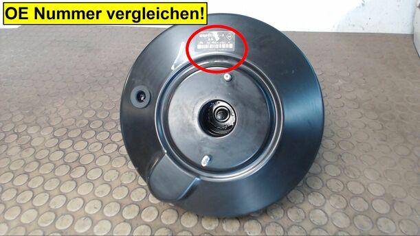 Foto: BREMSKRAFTVERSTÄRKER eines Renault Clio 1.5 dCi