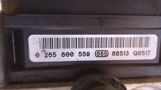 Foto: HAUPTBREMSAGGREGAT ABS eines Renault Clio 1.5 dCi