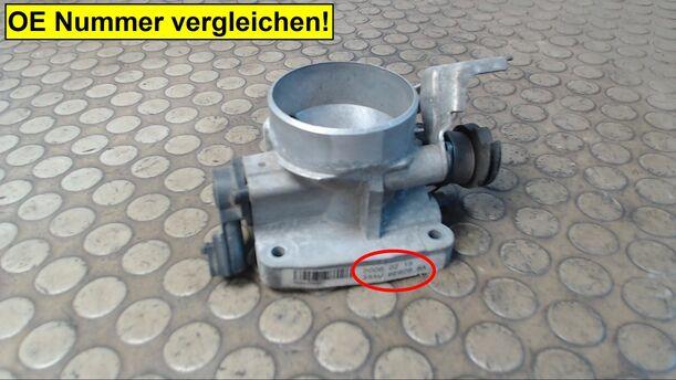 Foto: DROSSELKLAPPENSTUTZEN eines Ford Ka