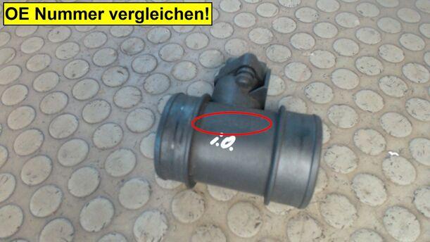 Foto: LUFTMASSENMESSER BOSCH eines Opel Corsa 12V SE