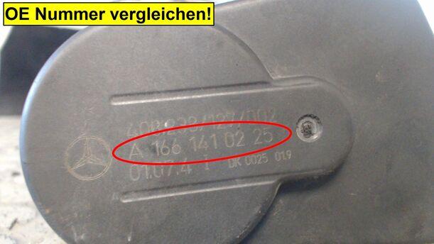 Foto: DROSSELKLAPPENSTUTZEN eines Mercedes-Benz A 160 L LX