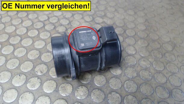 Foto: LUFTMASSENMESSER eines Renault Modus 1.5 dCi GLX