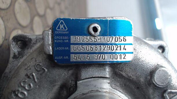 Foto: TURBOLADER eines Renault Modus 1.5 dCi GLX