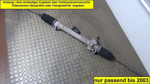 Foto: LENKGETRIEBE eines Fiat Punto 1.2 LX