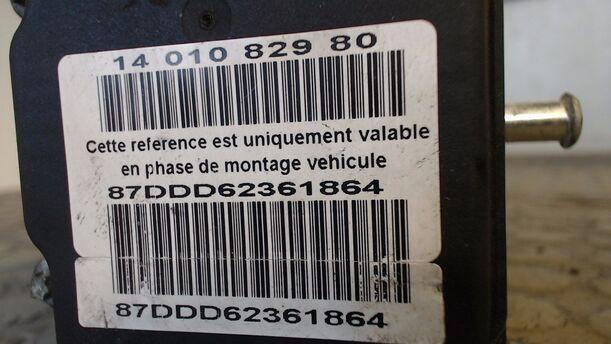 Foto: HAUPTBREMSAGGREGAT ABS eines Fiat Scudo L2 (5-Si.) Comfortline