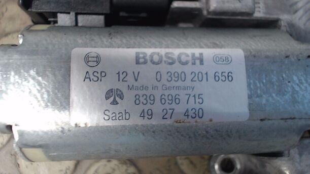 Foto: SCHIEBEDACHMOTOR eines Saab 9-5 Kombi 2.3t SLX