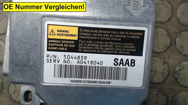 Foto: STEUERGERÄT AIRBAG eines Saab 9-5 Kombi 2.3t SLX