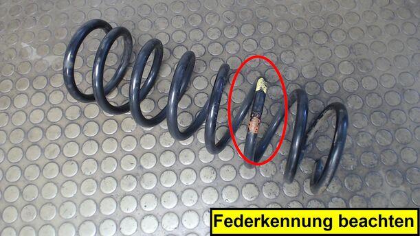 Foto: HINTERFEDER RECHTS eines Ford Mondeo 2.0 Turnier TDCi Comfortline