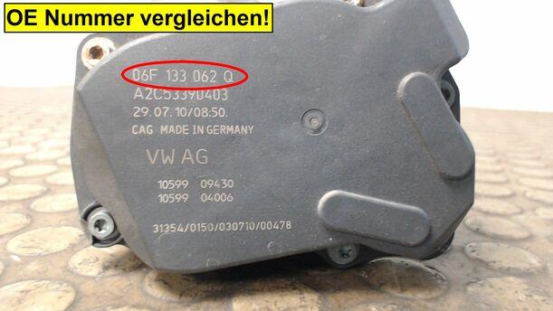 Foto: DROSSELKLAPPENSTUTZEN eines VW Passat Variant 1.8 TSI Comfortline