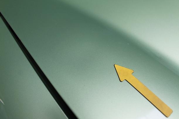 Foto: MOTORHAUBE eines Daewoo Matiz 0.8 SLX