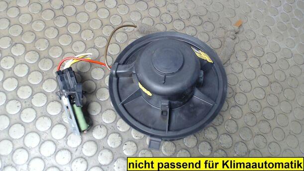 Foto: HEIZUNGSGEBLÄSE eines VW Golf 1.6 SLX