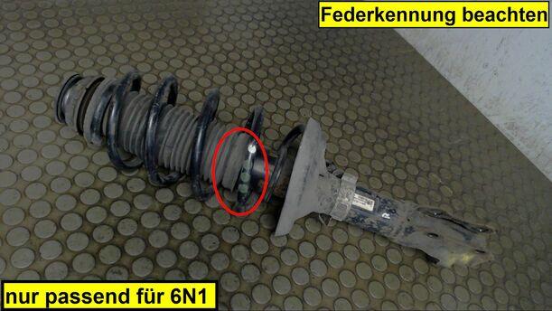 Foto: FEDERBEIN VORN RECHTS eines VW Polo 60 Servo SLX